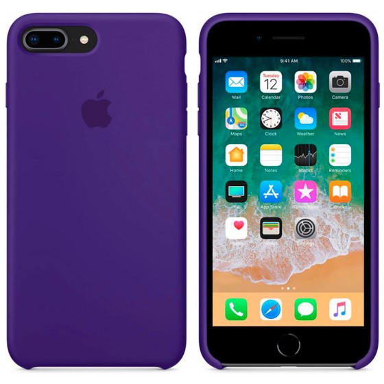 APPLE ���� ��� IPHONE 8/7 PLUS SILICONE COVER ULTRA VIOLET - (MQH42ZM/A)
