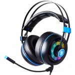 SADES GAMING HEADSET ARMOR USB REALTEK AUDIO RGB LED - (SA-918-BL)