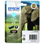 EPSON ������ INKJET NO.24 LIGHT CYAN - (C13T24254012)