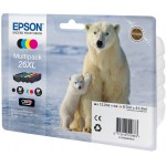 EPSON ������ INKJET NO.26 XL MULTIPACK - (C13T26364010)