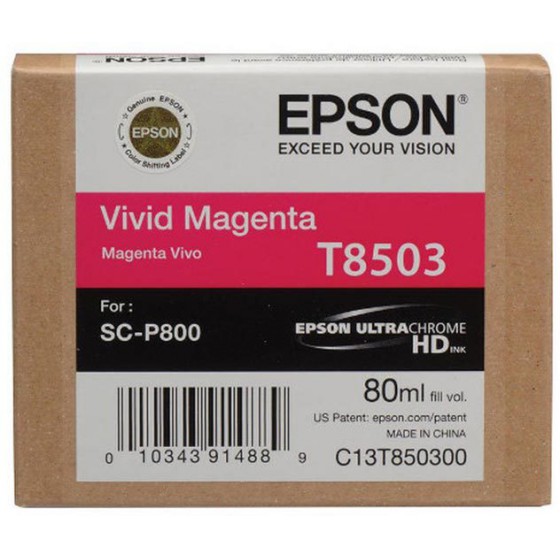 EPSON ������ INKJET T8503 VIVID MAGENTA - (C13T850300)