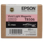 EPSON ������ INKJET T8506 LIGHT MAGENTA - (C13T850600)