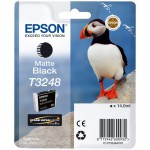 EPSON ������ INKJET T3248 MATTE BLACK - (C13T32484010)
