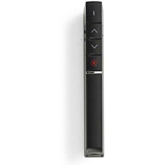 NEDIS LASER PRESENTER WIRELESS USB MINI DONGLE BLACK - (WLPSRL100BK)