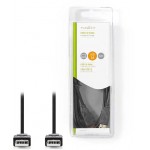 NEDIS USB 2.0 CABLE USB-A MALE TO USB-A MALE 2M - (CCGB60000BK20)