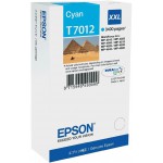 EPSON ������ INKJET T7012 XXL CYAN (T701240) - (C13T70124010)