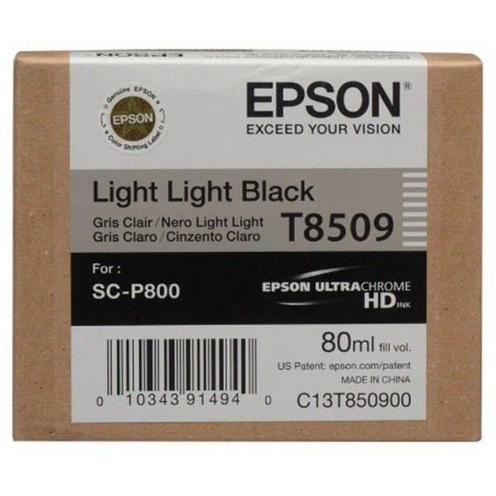 EPSON ������ INKJET T8509 LIGHT LIGHT BLACK - (C13T850900)