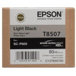 EPSON ������ INKJET T8507 LIGHT BLACK - (C13T850700)