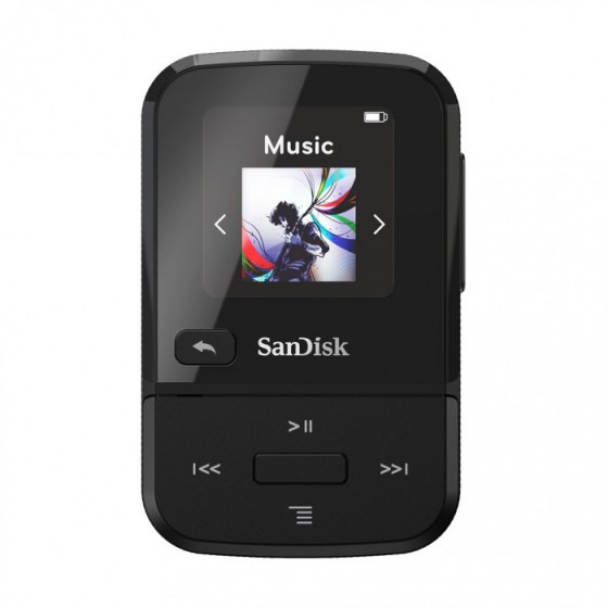 SANDISK CLIP SPORT GO BLACK 32GB - (SDMX30-032G-G46K)