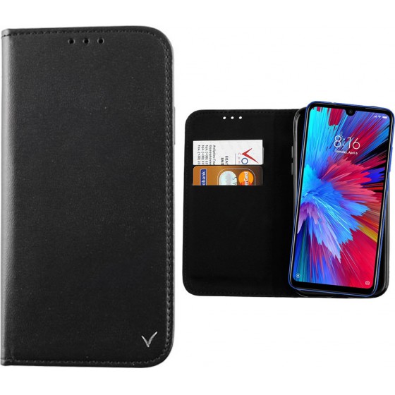 VOLTE-TEL ���� ��� XIAOMI REDMI NOTE 7 / NOTE 7 PRO POCKET MAGNET BOOK STAND BLACK - (5205308232848)