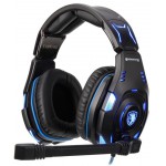 SADES KNIGHT PRO GAMING HEADSET USB BONGIOVI ACOUSTICS DPS - (SA-907PRO)
