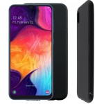 VOLTE-TEL ���� ��� SAMSUNG A50 2019 SILICON TPU BLACK - (5205308233586)