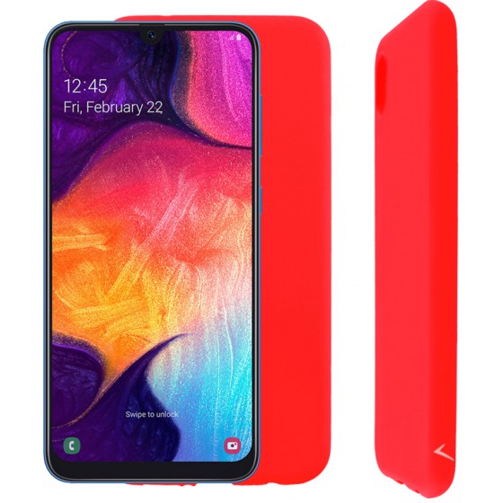 VOLTE-TEL ���� ��� SAMSUNG A50 2019 SILICON TPU RED - (5205308233616)
