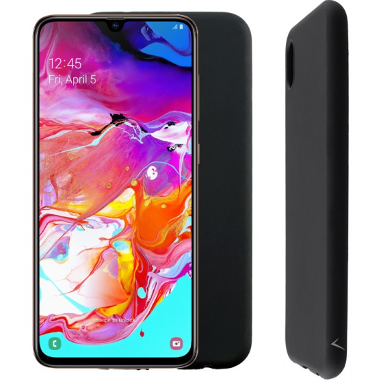 VOLTE-TEL ���� ��� SAMSUNG A70 2019 SILICON TPU BLACK - (5205308233623)