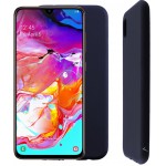 VOLTE-TEL ���� ��� SAMSUNG A70 2019 SILICON TPU BLUE - (5205308233630)