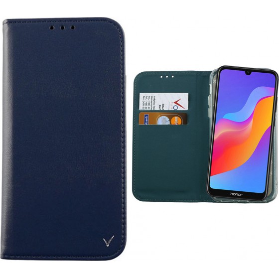 VOLTE-TEL ���� ��� HONOR 8A POCKET MAGNET BOOK STAND BLUE - (5205308233852)