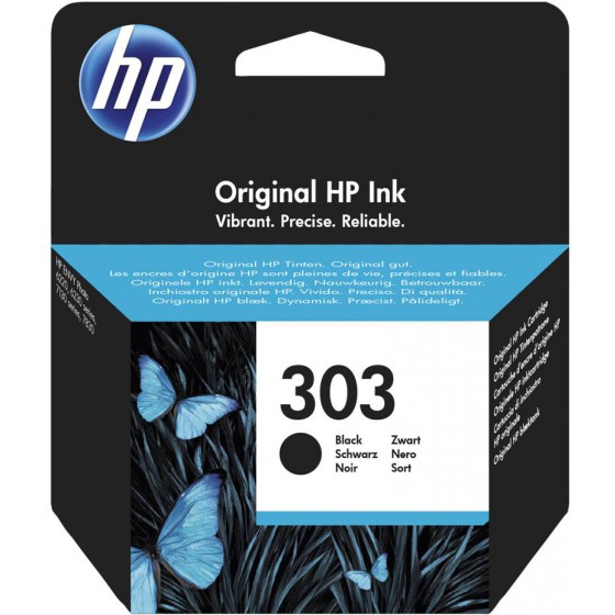 HP ������ INKJET NO 303 BLACK - (T6N02AE)