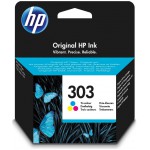 HP ������ INKJET NO 303 TRI-COLOUR - (T6N01AE)