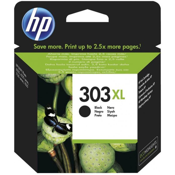 HP ������ INKJET NO 303XL BLACK - (T6N04AE)