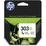 HP ������ INKJET NO 303XL TRI-COLOUR - (T6N03AE)
