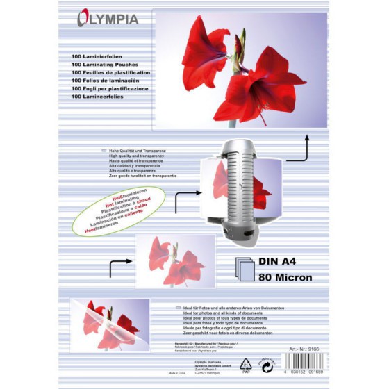 OLYMPIA ����� ��������������� 80 MICRONS 100 X A4 - (9166)
