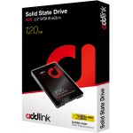 ADDLINK 2.5 S20 SSD SATA III 120GB SLIM DESIGN - (AD120GBS20S3S)