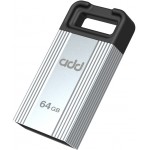 ADDLINK USB FLASH DRIVE 64GB U30 USB 2.0 ALUMINIUM SILVER - (AD64GBU30S2)