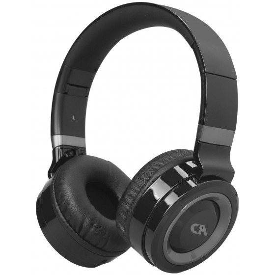 CRYSTAL AUDIO BT-02-K BLUETOOTH BLACK OVER-EAR HEADPHONES