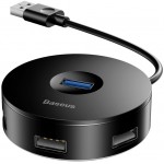 BASEUS USB HUB 1X USB 3.0 3X USB 2.0 ����� - (CAHUB-F01)