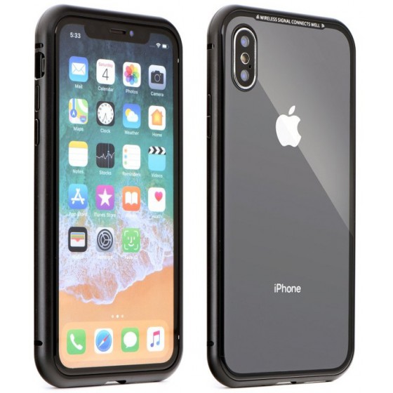 POWERTECH ���� MAGNETO ��� IPHONE XS MAX ����� - (MOB-1318)