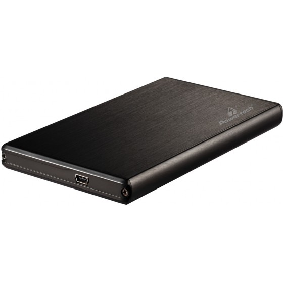 POWERTECH ��������� ���� ��� HDD 2.5 USB 2.0 ��� 2TB ����� - (PT-747)