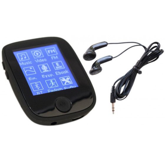 OSIO MP3 VIDEO PLAYER �� BLUETOOTH ��� ������������� ����� 8GB - (SRM-8680B)