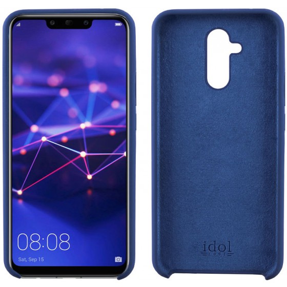 IDOL 1991 ���� ��� HUAWEI MATE 20 LITE VELVET TPU BLUE - (5205308227486)