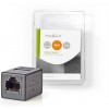 NEDIS CAT 6 NETWORK ADAPTER RJ45 8P8C FEMALE - RJ45 8P8C FEMALE - (CCGB89010BK)