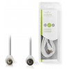 NEDIS COAX CABLE 90DB IEC MALE - IEC FEMALE 2.0 M - (CSGB40000WT20)