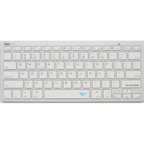 ALCATROZ BLUETOOTH KEYBOARD XPLORER GO SILVER - (BT100S)