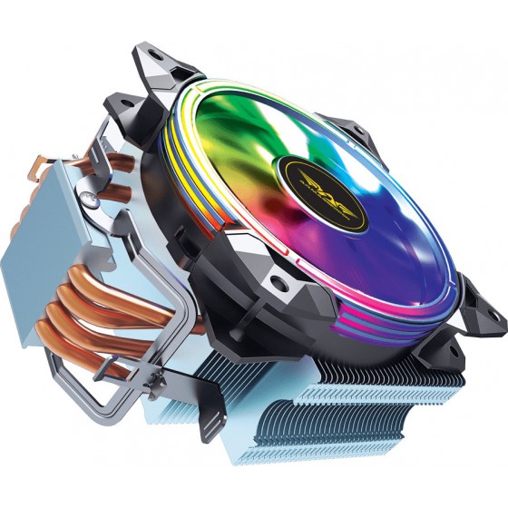 ARMAGGEDDON CPU AIR COOLER 1500 RPM ARTIC STRORM 3 RGB R4 HEATPIPES - (AS3)