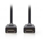 NEDIS ULTRA HIGH SPEED HDMI CABLE HDMI CONNECTOR 1M - (CVGP35000BK10)
