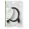 NEDIS ULTRA HIGH SPEED HDMI CABLE HDMI CONNECTOR 1M - (CVGP35000BK10)