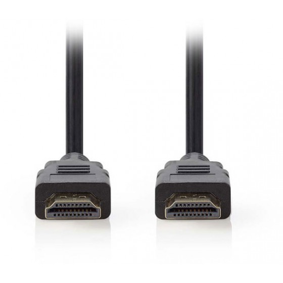 NEDIS ULTRA HIGH SPEED HDMI CABLE HDMI CONNECTOR 1M - (CVGP35000BK10)