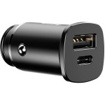 BASEUS ��������� ����������� 2X USB 5A 30W ����� - (CCALL-AS01)
