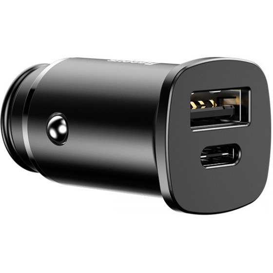 BASEUS ��������� ����������� 2X USB 5A 30W ����� - (CCALL-AS01)