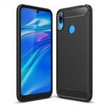 POWERTECH ���� CARBON FLEX ��� HUAWEI Y7 & Y7 PRIME 2019 ����� - (MOB-1300)