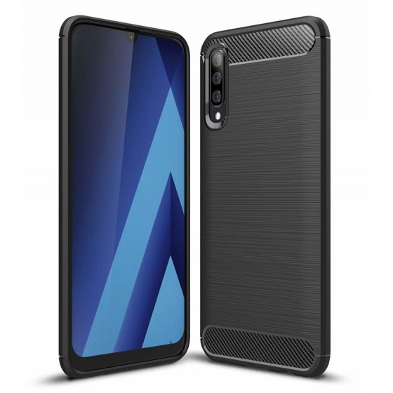 POWERTECH ���� CARBON FLEX ��� SAMSUNG GALAXY A70 ����� - (MOB-1301)