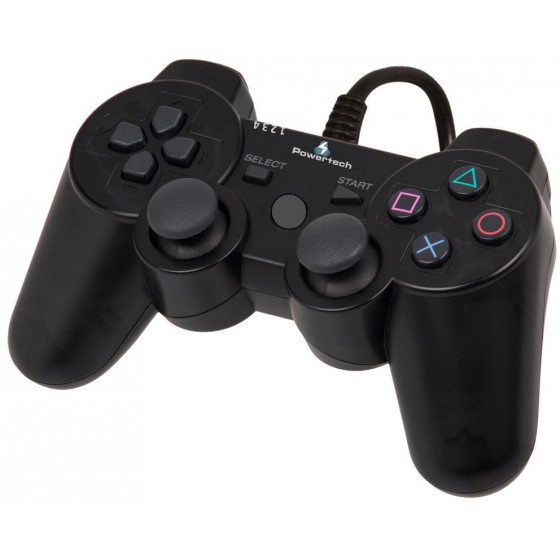 POWERTECH GAMEPAD 3 IN 1 PC PS2 PS3 - (PT-170)