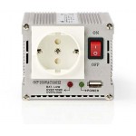 NEDIS POWER INVERTER MODIFIED SINE WAVE 12 V DC - 230 V AC 300 W 1X SC - (PIMS30012)