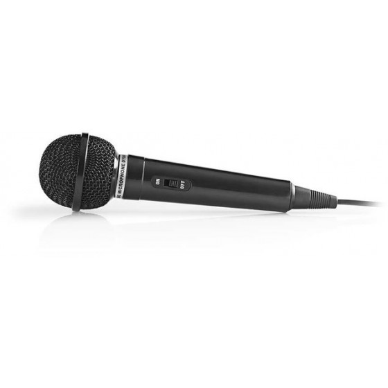 NEDIS WIRED MICROPHONE SENSITIVITY 80 HZ - 12 KHZ 5.0M - (MPWD01BK)
