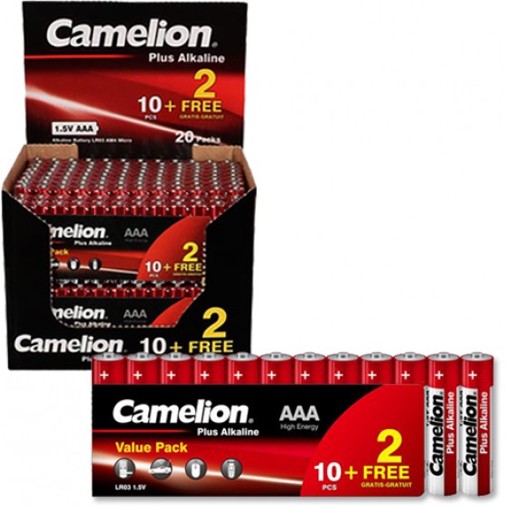 CAMELION �������� LR03 SP12 �������� AAA 10+2TMX