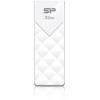 SILICON POWER USB FLASH ULTIMA 32GB USB 2.0 ����� - (SP032GBUF2U03V1W)