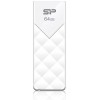 SILICON POWER USB FLASH ULTIMA 64GB USB 2.0 ����� - (SP064GBUF2U03V1W)